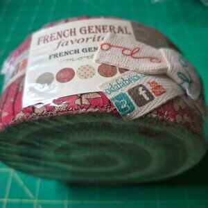 Moda French General Favorites Jelly Roll